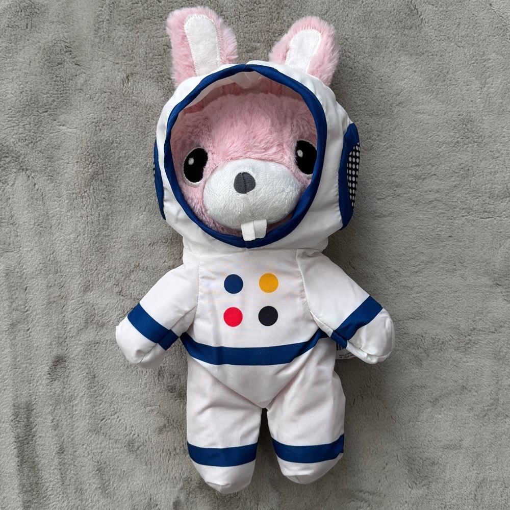 IKEA Aftonsparv Pink Astronaut Bunny NWT